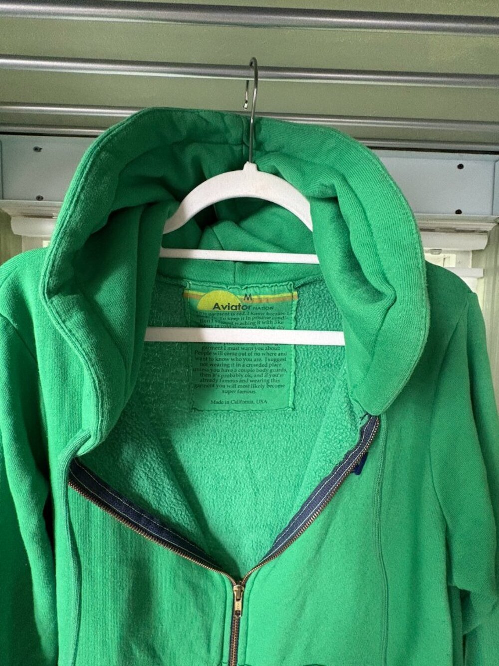 Aviator Nation Zip Hoodie - Picture 3 of 7